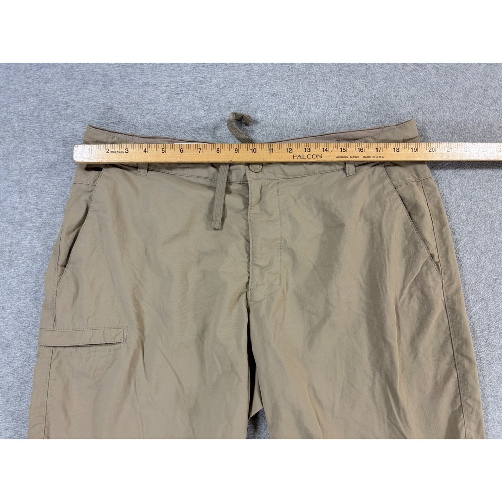 The North‎ Face Nylon Hiking Travel Shorts (Men's 35) Tan - 11" - Picture 8 of 13